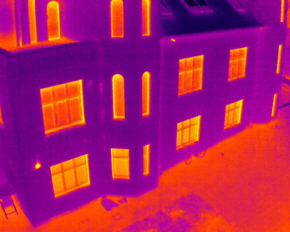 Termisk droneinspektion