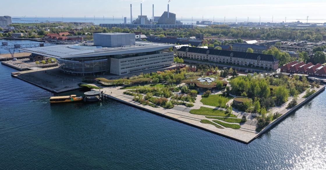 Foto: Droneoverflyvning af grønne arealer